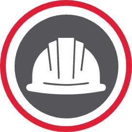 Safety hard Hat Icon