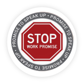 Stop Work Promise logo